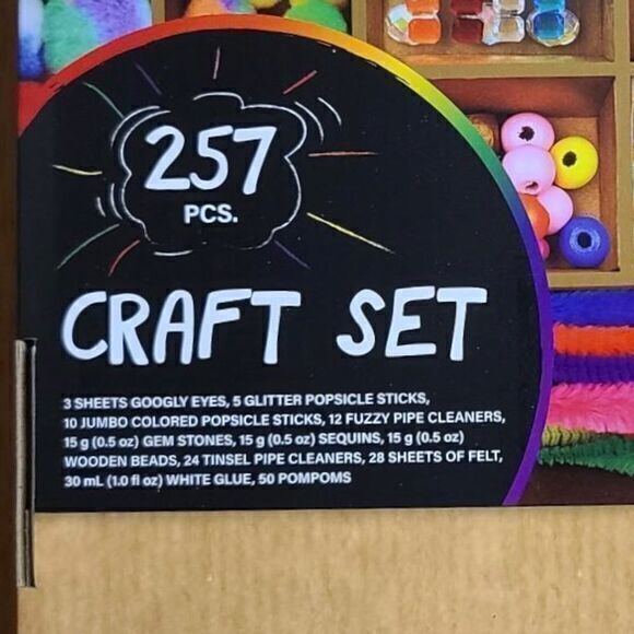 NWT 257 Piece Craft Set - Picture 3 of 3